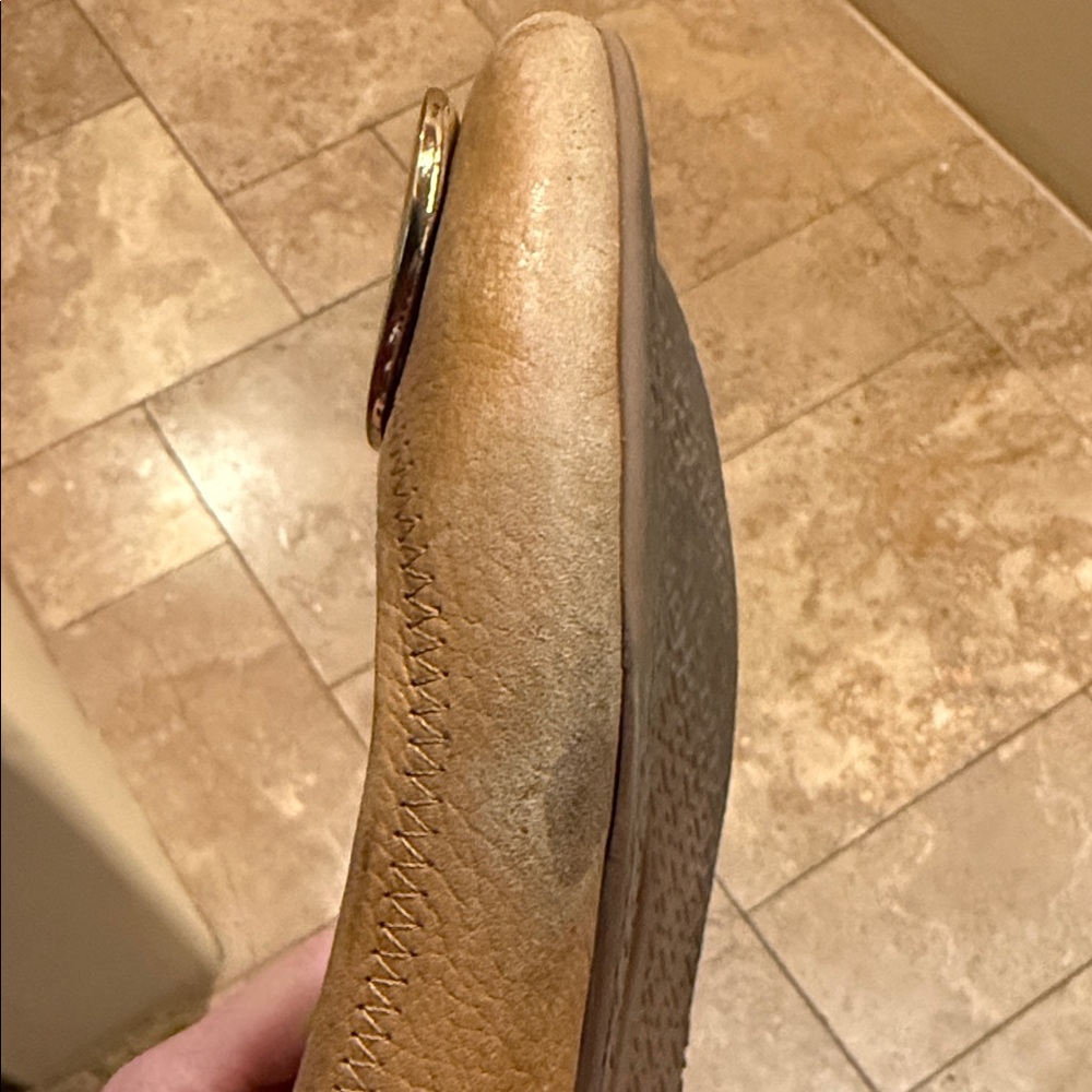 Tory Burch Brown Leather Ballet Flats - Picture 13 of 13